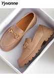 Niulatu Women Loafers Platform Thick Sole British Style Lolita Low Heels Mary Jane Shoes White Jk Uniform Shoes Woman Casual Single Shoe DJSE