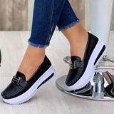 Niulatu New Platform Comfortable Women Sneakers Fashion Thick Bottem Casual Shoes Women Increase Vulcanize Shoes Plus Size DJSE