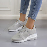 Niulatu Women Breathable Casual Shoes Outdoor Light Sports Shoes Casual Walking Platform Ladies Sneakers Zapatos Muje DJSE