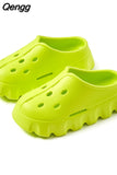 Niulatu Chunky Platform Slippers for Women 2025 Summer Comfortable Soft Sole Pillow Slides Sandals Wman Non-Slip Beach Shoes DJSE