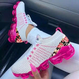 Niulatu Women Mesh Breathable Sport Sneakers Ladies Casual Light Outdoor Shoes Female Platform Running Walking Shoes Sneakers Women DJSE