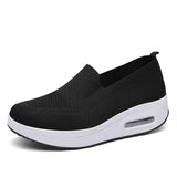 Niulatu Women's Flat Platform Shoes Breathable Vulcanized Woman Slip On Casual Fashion Ladies Walking Female Summer 2025 Hot New DJSE