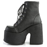 Niulatu Big Size 43 Round Toe Punk Cool Goth Chunky Lace Up Women's Boots Platform High Heeled Platform Autumn Shoes DJSE