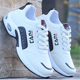 Niulatu Men's PU Leather Autumn Shoes Boys Casual Sneakers Man Tennis 2025 Fashion Men White Trainers Wedges Sneakers Male Sport Shoes DJSE
