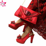 Niulatu New Arrivals Spring INS Hot Sale Italian Design Shoes Matching Bag Set in Yellow Color High Quality Slingbacks Sandals DJSE