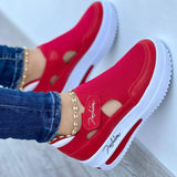 Niulatu Sneakers Women Shoes Woman Tennis Shoes Canvas Shoe Female Casual Shoes Ladies Sport Shoes Platform Sneaker Hollow Out Shoes DJSE