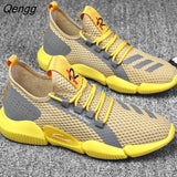 Niulatu Men Sneakers Mesh Breathable Running Shoes All-match Vulcanized Shoes Male Shoes Cozy Athletics Trainer Shoes Walking Shoes887 DJSE