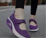 Niulatu Sneakers Women Fashion Mesh Breathable Casual Wedge Platform Hiking Shoes Female Tenis Feminino Zapatillas Mujer DJSE