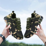 Niulatu New Camouflage Fashion Sneakers Women Breathable Casual Shoes Men Army Green Trainers Plus Size 34-44 Lover Shoes DJSE
