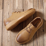 Niulatu Sale Large Size Men Leather Casual Shoes Outside High Quality Comfort Footwear Fashion All-match Sneakers Black DJSE
