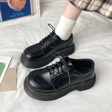 Niulatu Uniform shoes Jk Student Shoes Girls Women Kawaii Lolita Soft Girl Round Toe lolita Platform Oxford shoes women DJSE