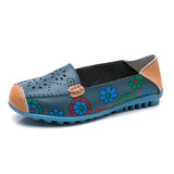 Niulatu Women shoes 2025 fashion sneakers women ballet flats ladies shoes leather casual Solid Slip on Flat shoes woman Footwear DJSE