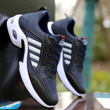 Niulatu Men's PU Leather Autumn Shoes Boys Casual Sneakers Man Tennis 2025 Fashion Men White Trainers Wedges Sneakers Male Sport Shoes DJSE