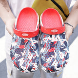 Niulatu womens sandals 2025 Summer Sandals Hollow Out Breathable Beach Slippers Flip Flops EVA Men and Women Couple's Porous Shoes DJSE