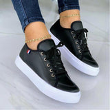 Niulatu New Women Sneakers Shoes Lace-up Comfortable Casual Shoes Breathable Women Vulcanize Sneaker Shoes Zapatillas Mujer DJSE