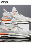 Niulatu Men Fashion Sneakers Lightweight 2025 Spring Casual Shoes Breathable Male Footwear Lace Up Walking Shoes Sport Running Sneakers DJSE