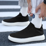 Niulatu Men's Breathable Running Shoes 47 Casual Fashion Outdoor Mens Sports Shoes 46 Light Socks Large Size Men's Jogging Sneakers DJSE