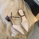 Niulatu Women Shoe Designer Sandals Summer Pumps Luxury Office Lady Slipper Casual Chaussure DJSE