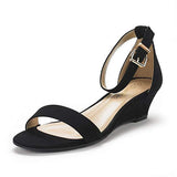 Niulatu Women Wedges Sandals Casual Buckle Strap Heel Platform Summer Gladiator Sandals Open Toe Elevator Roman Shoes Ladies DJSE