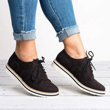 Niulatu Up Perforated Oxfords Shoes DJSE