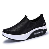 Niulatu Women Sneakers Flats Loafers Sweet Shallow Comfort Moccasins Slip-on PU Platform Ballet Ladies Vulcanized Shoes New DJSE