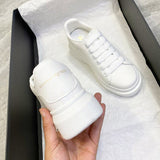 Niulatu Women Sneakers Fashion Vulcanized Shoes Spring autumn Casual Platform Shoes Female Soft Footwear Fashion Breathable White Shoes DJSE
