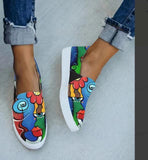 Niulatu Autumn Women Casual Shoes New 2025 Espadrilles Flat Female Canvas Slip on Shoes Spring Men Ballet Flats Loafers Sneaker DJSE