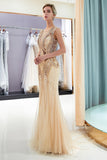 Niulatu Long Mermaid Jewel Beading Sequins Evening HZ1007