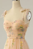 Princess Champagne A-line Embroidered Formal HZ0308