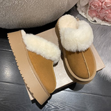 Niulatu Wool Comprehensive Anti-skid Snow Boots Women's Mini Short Boots Warm Winter Thickened Women's Shoes Botas Mujer DJSE