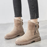 Niulatu Link Women Winter Snow Boots Warm Platform Shoes DJSE