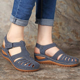 Niulatu Women's Sandals 2025 Wedges Woman Shoes Summer Platform Sandals Casual Shoe Hollow Out Fashion Beach Sandalias Female Slides DJSE
