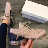 Niulatu Women Mesh Breathable Sport Sneakers Ladies Casual Light Outdoor Shoes Female Platform Running Walking Shoes Sneakers Women DJSE