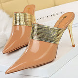 Niulatu Shoes New Woman Pumps Rhinestone Shoes For Women Heels Wedding Shoes Elegant Party Shoes Women High Heels Lady Stiletto DJSE