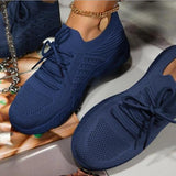 Niulatu Mesh Sneakers Shoes Women 2025 Fashion Lace Up Summer Flat Casual Sports Shoes Ladies Vulcanized Shoes Plus Size DJSE