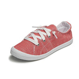 Niulatu Canvas Vulcanize Sneakers Casual Flat Heel Soft Fabric Slip on Lazy Handmade Sewing Lightweight Leisure Street Shoes Girl DJSE