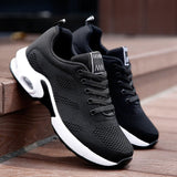 Niulatu Women's Fashion Air Cushion Sports Running Flat Soft Bottom Sneaker Mesh Breathable Casual Shoes for Women 2025zapatillas Mujer DJSE