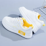 Niulatu Women's Casual Shoes Summer New Style Lace-up Platform Flat Shoes Outdoor Comfortable Casual Shoes Women's Shoes Zapatos Mujer DJSE