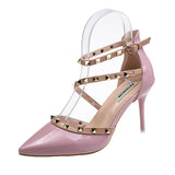 Niulatu Woman 2025 Summer Ladies High Heels Valentine Shoes Female Pointed Toe Pumps For Womens Shoe Zapatos Chaussure Femme DJSE