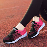 Niulatu Women Casual Shoes Fashion Breathable Walking Mesh Flat Shoes Sneakers Women 2025 Gym Vulcanized Shoes White Female Footwear DJSE