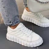 Niulatu Spring and Autumn New Designer Hot Sale White Shoes Women Platform Sneakers Women's Tennis Casual Women's Shoes DJSE