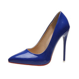Niulatu Platform Ultra High Heels Woman Shoes Sexy Bling Pumps Party Dress Shoes Black Pink Blue Size DJSE