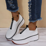 Niulatu Women Flat Shoes Soft Sole Slip on Solid Color Shoes Simplicity Decent Ladies Indoor Outdoor Casual Loafers Moccasins DJSE