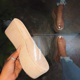 Niulatu Size Women Shoes 2025 New Sexy Transparent High-heeled Female Summer Sandals Colorful Sole Sandalias Mujer DJSE
