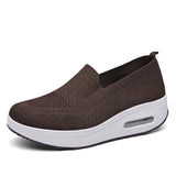 Niulatu Women's Flat Platform Shoes Breathable Vulcanized Woman Slip On Casual Fashion Ladies Walking Female Summer 2025 Hot New DJSE