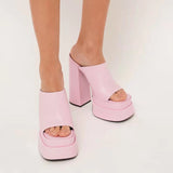 Niulatu Women Shoes 2025 Summer Peep Toe Sandals Fashion Platform Slippers Outdoor Casual Flip Flops Sandalias De Mujer DJSE