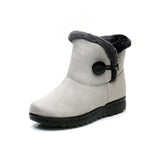 Niulatu Women 2025 Thick Plush Warm Snow Boots Women Zipper Comfortable Outdoor Ankle Boots Casual Cotton Shoes DJSE