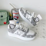 Niulatu Sneakers Women Platform Korean Kawaii Cartoon 2025 Spring New Student Skate Sports Shoes Casual Vulcanize Basket Tennis DJSE