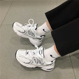 Niulatu Women Breathable PU Leather Sneakers Running Flat Shoes Sport Shoes Breathable Casual Shoes Women Chaussure Femme Sapatos DJSE
