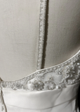 Unique Bridal Gown A Line Spaghetti Straps Long White 70s Wedding Dresses Vintage Bridal Gowns HZ1214